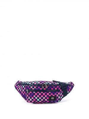 Checkerboard print belt bag Vans. Цвет: розовый