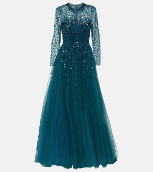 Декорированное платье Constantine JENNY PACKHAM, синий Packham