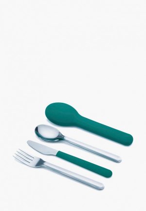 Набор столовых приборов Joseph GoEat Cutlery Set. Цвет: зеленый
