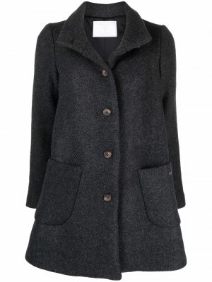 Расклешенное пальто Société Anonyme. Цвет: серый