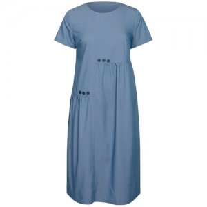 Летнее платье 1843ЮП, размер 56-164 Mila Bezgerts. Цвет: синий
