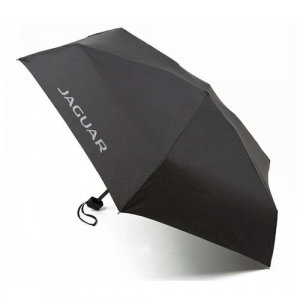Мини-зонт , черный Jaguar. Цвет: черный