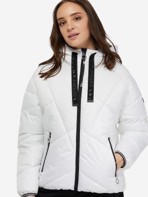 Куртка утепленная женская Alberga, Белый, размер 44 Luhta. Цвет: белый