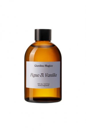 Ароматический диффузор Figue & Vanilla (100ml) Giardino Magico. Цвет: бесцветный