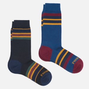 Комплект носков Yakima Camp Stripe 2-Pack Pendleton. Цвет: комбинированный