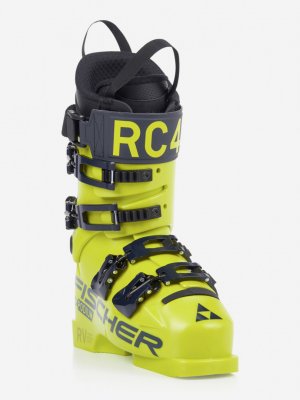 Ботинки горнолыжные RC4 Podium LT 110, Желтый Fischer. Цвет: желтый