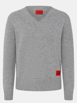 Пуловер Sdeep HUGO. Цвет: серый