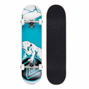 Скейтборд в сборе Z-flex Mini Polar Bear. Цвет: голубой