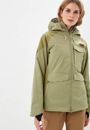 Куртка сноубордическая Rip Curl HARMONY JKT. Цвет: зеленый