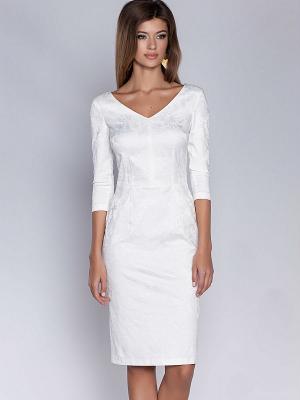Платье Verezo. Цвет: белый