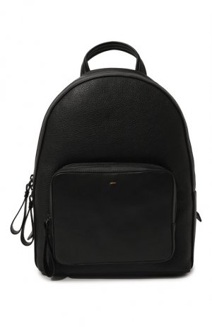 Кожаный рюкзак Doucals Doucal's. Цвет: чёрный