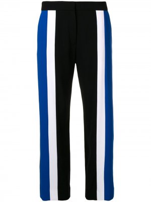 Укороченные брюки с контрастными вставками Kenzo. Цвет: черный