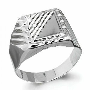 Кольцо , серебро, 925 проба, размер 19.5, серебряный AQUAMARINE. Цвет: серебристый