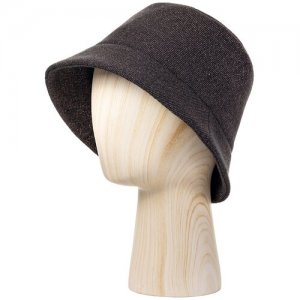 Шляпа классический демисезонная, подкладка, размер one size, черный ELEGANZZA. Цвет: черный