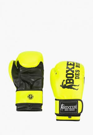 Перчатки боксерские Boxeur Des Rues. Цвет: желтый