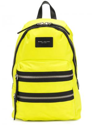Рюкзак в байкерском стиле Marc Jacobs. Цвет: жёлтый и оранжевый
