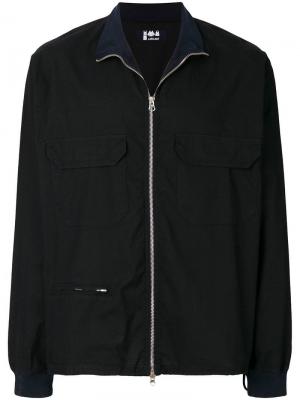 Куртка с застежкой на молнию Labo Art. Цвет: черный