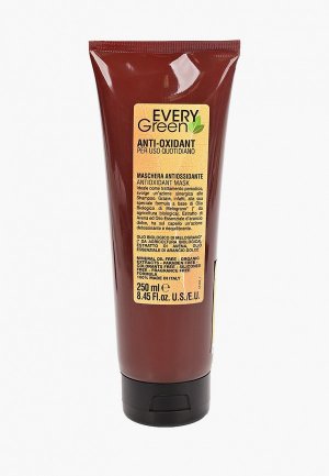 Маска для волос Dikson EVERY GREEN ежедневного ухода антиоксидантная 250 мл. Цвет: бордовый