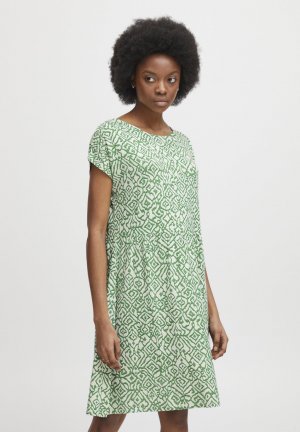 Платье из джерси , бутылочно-зеленый ICHI