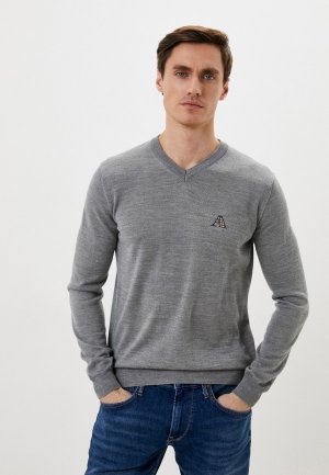 Пуловер Aquascutum. Цвет: серый