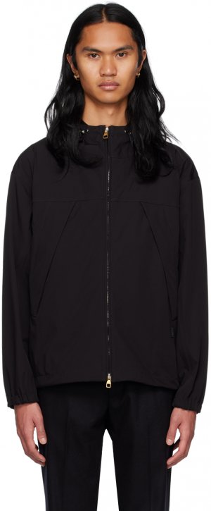 Черное функциональное пальто Dunhill