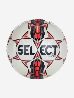 Мяч футбольный MATCH, Белый, размер 5 Select. Цвет: белый