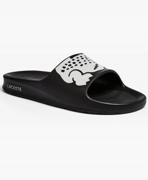 Мужские сандалии croco 2.0 slide , черно-белый Lacoste