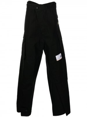Twist-leg cargo trousers Maison Mihara Yasuhiro. Цвет: серый