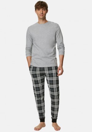 Комплект одежды для сна SUPERSOFT CHECKED , цвет grey mix Marks & Spencer