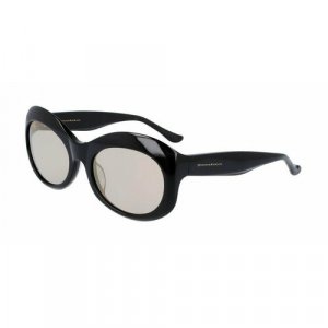 Солнцезащитные очки DO506S 001, черный Donna Karan. Цвет: черный