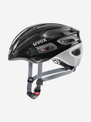 Шлем велосипедный True, Черный Uvex. Цвет: черный