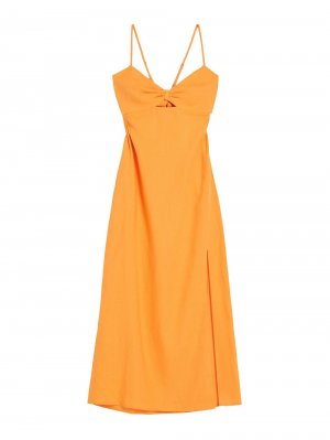 Летнее платье , светло-оранжевый Bershka