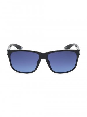 Солнцезащитные очки квадратной формы 60 мм с литым градиентом BMW, черный Bmw
