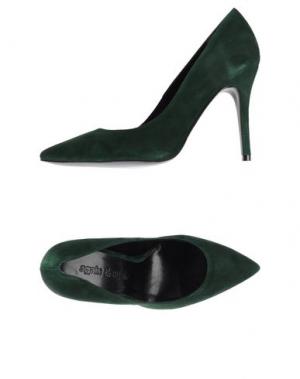 Туфли AGAIN&AGAIN. Цвет: темно-зеленый