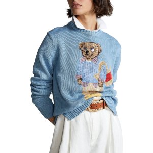 Пуловер POLO RALPH LAUREN. Цвет: синий