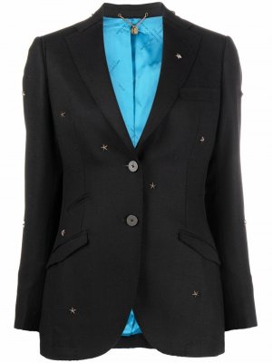 Однобортный пиджак Maurizio Miri. Цвет: черный