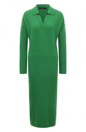 Кашемировое платье arch4. Цвет: зелёный