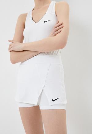 Юбка-шорты Nike W NKCT DF VCTRY SKIRT STRT. Цвет: белый