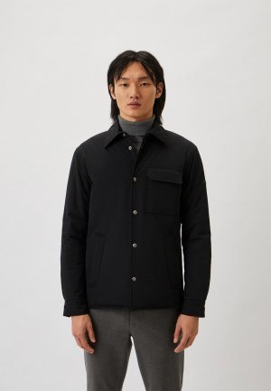 Куртка утепленная Paolo Pecora. Цвет: черный