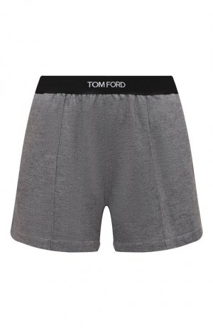Кашемировые шорты Tom Ford. Цвет: серый