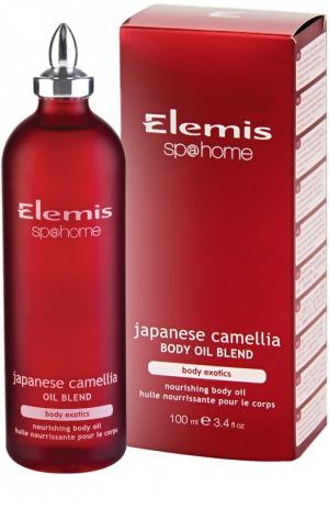 Регенерирующее масло для тела Японская камелия Elemis. Цвет: бесцветный