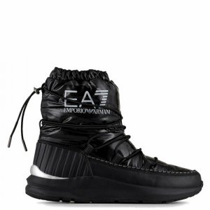 Ботинки , размер 5.5, черный EA7. Цвет: черный
