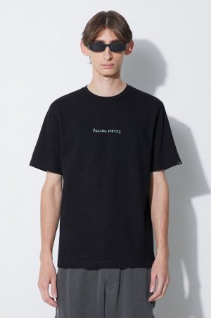 Хлопковая футболка с карабином , черный Filling Pieces