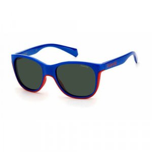 Солнцезащитные очки PLD 8043/S 8RU M9, синий Polaroid. Цвет: синий