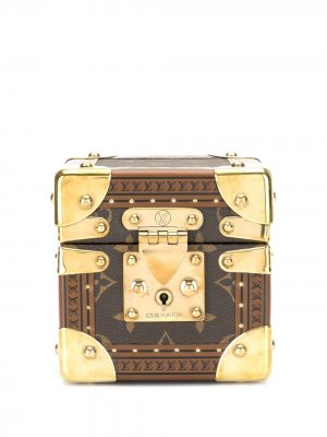Шкатулка с монограммой pre-owned Louis Vuitton. Цвет: коричневый