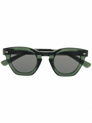Square tinted sunglasses Ahlem. Цвет: зеленый