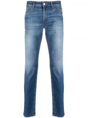 Прямые джинсы Pt01. Цвет: синий