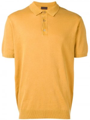 Трикотажная рубашка-поло Altea. Цвет: желтый