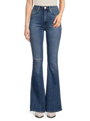 Расклешенные джинсы Heidi с высокой посадкой , цвет Reign Hudson
