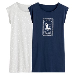 Комплект из 2 ночных рубашек LA REDOUTE COLLECTIONS. Цвет: другие